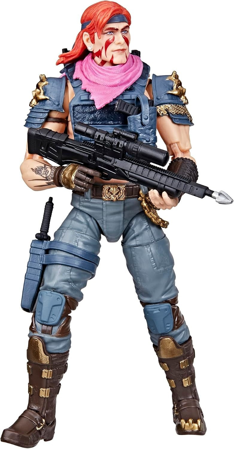 G.I. Joe Classified Series #146, Dreadnok Zandar, Collectible 6 Inch Action Figure with 5 Accessories | G.I. Joe Classified 6 Inch Action Figure Wave 20 - Dreadnok Zandar #146
