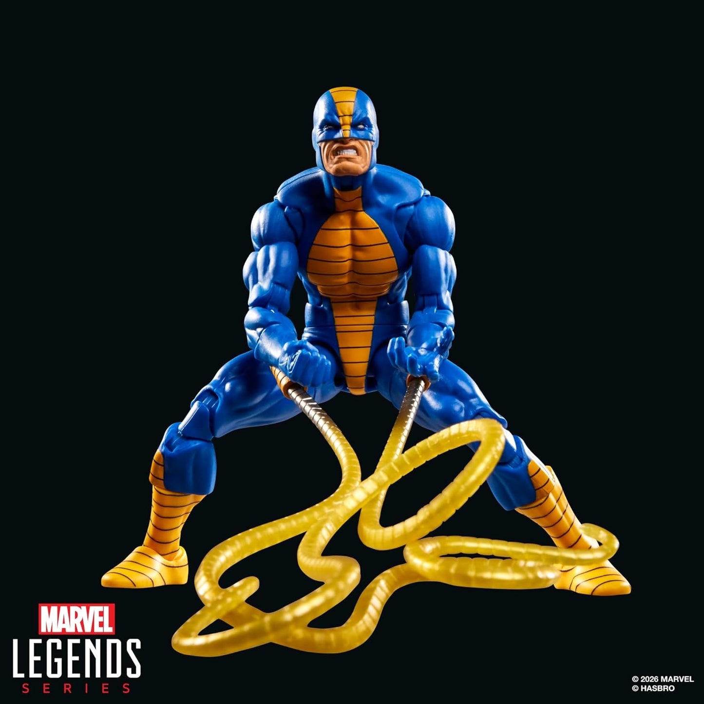 Marvel Legends Series Secret Wars Constrictor, Retro Comics Collectible 6 Inch Action Figure with Lenticular Shield