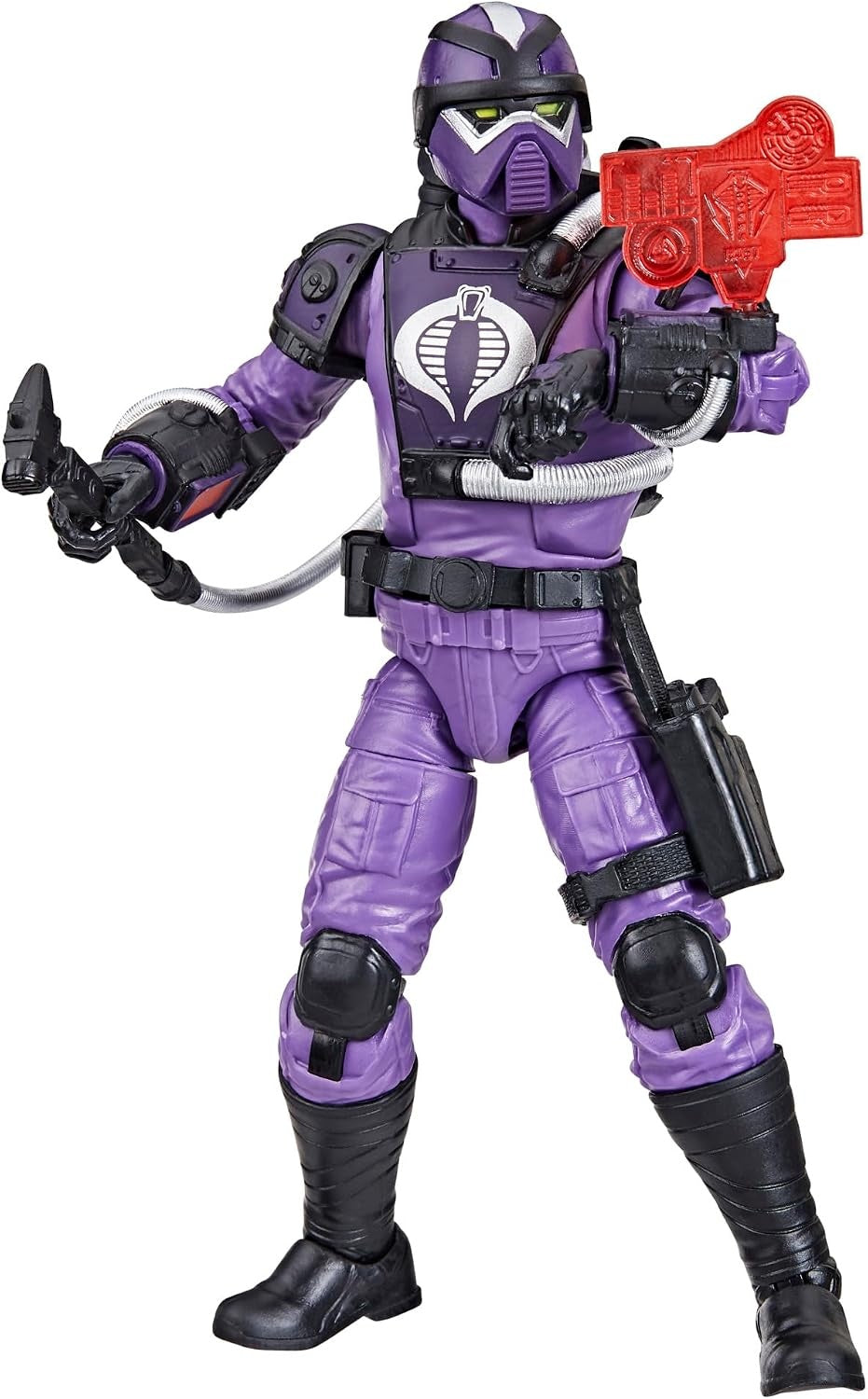 G.I. Joe Classified Series #117, Techno-Viper, Collectible 6-Inch Action Figure with 8 Accessories | G.I. Joe Classified 6 Inch Action Figure Wave 17 - Techno-Viper #117