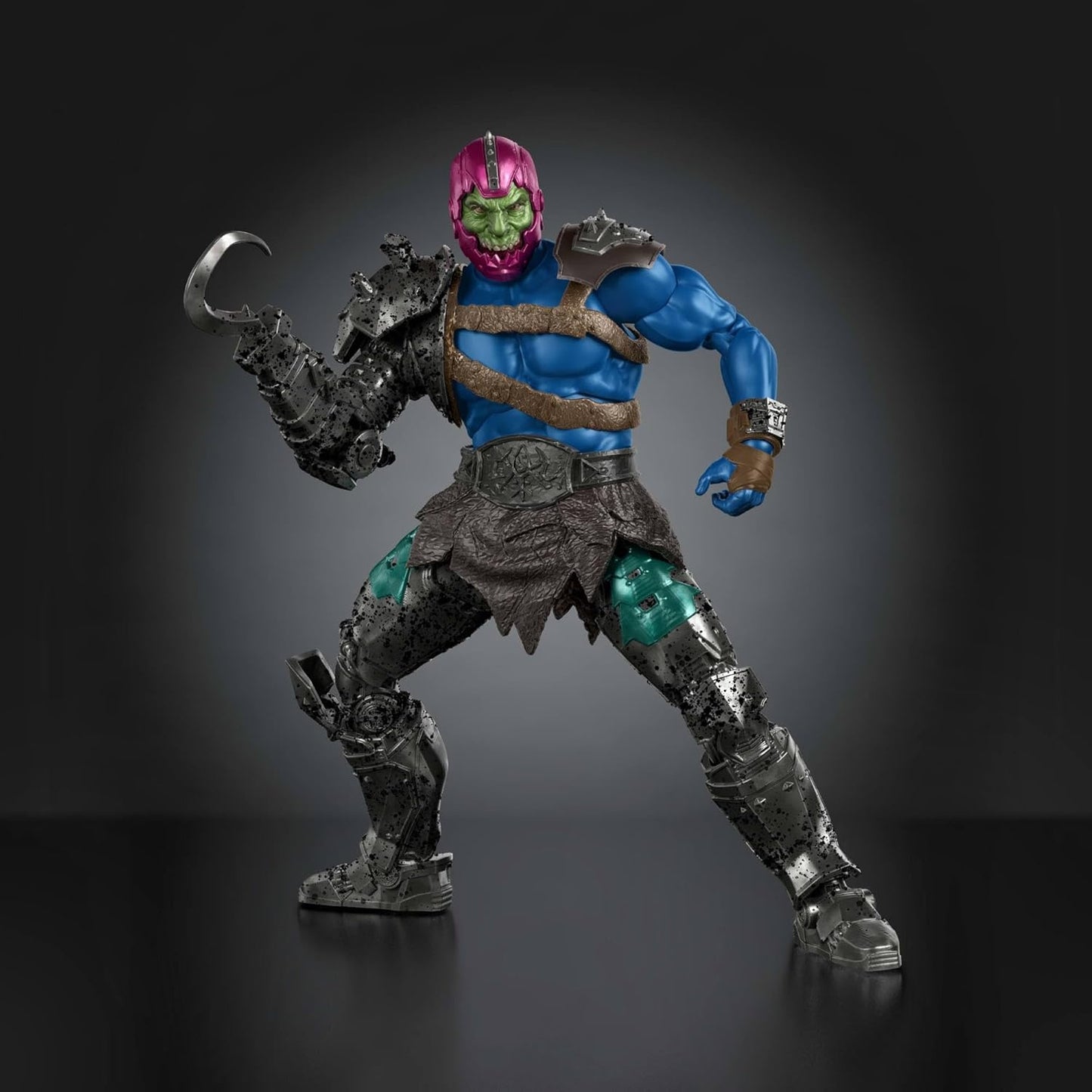 Masters of the Universe Action Figure Chronicles Trap Jaw, 6.5 Inch 2026 Movie Accurate Villain, Deluxe Articulation 30 Points, Arm Hook