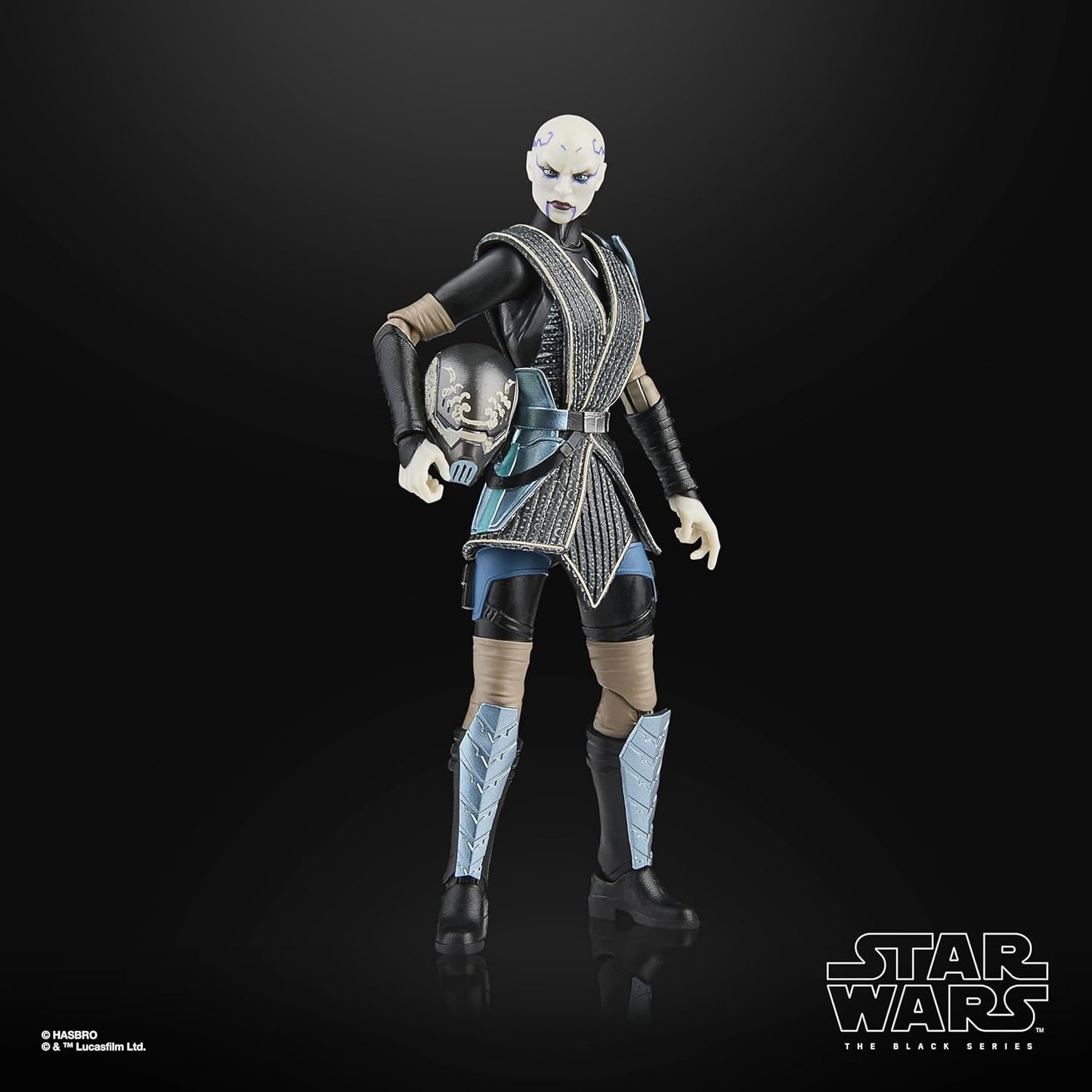 STAR WARS The Black Series Asajj Ventress (Bounty Hunter), The Clone Wars Premium Collectible 6 Inch Action Figure