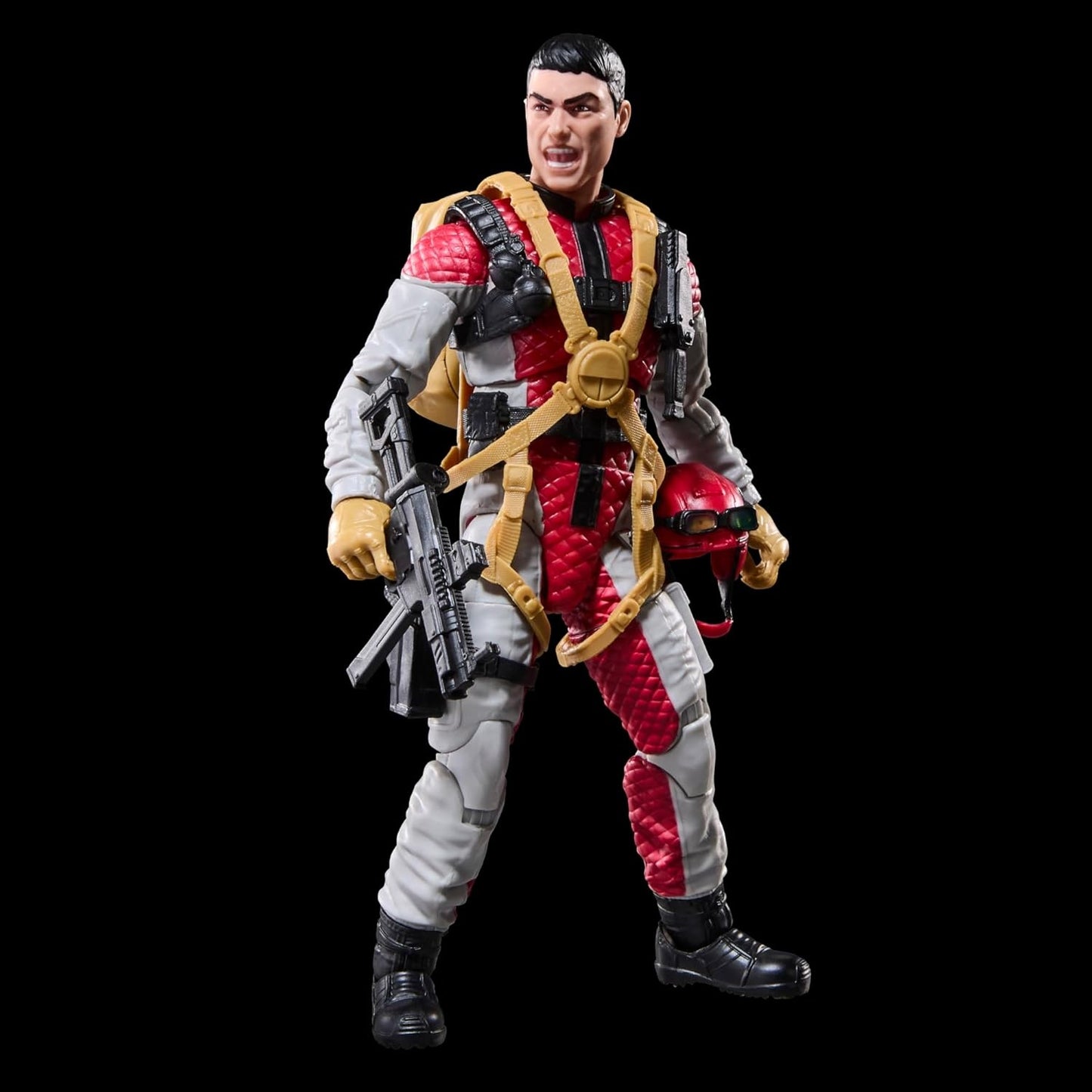 G.I. Joe Classified Series Retro Cardback David “Crazylegs” Thomas, Collectible 6 Inch Action Figure with 8 Accessories