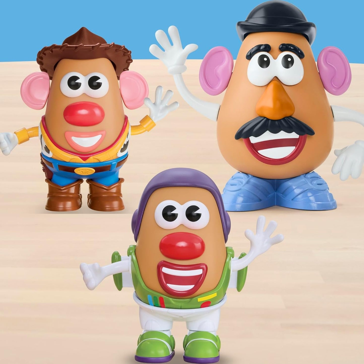 Potato Head Toy Story 5 Buzz Spudyear Set with 1 Potato Body and 11 Accessories, Toddler and Preschool Toys for Girls and Boys Ages 2+
