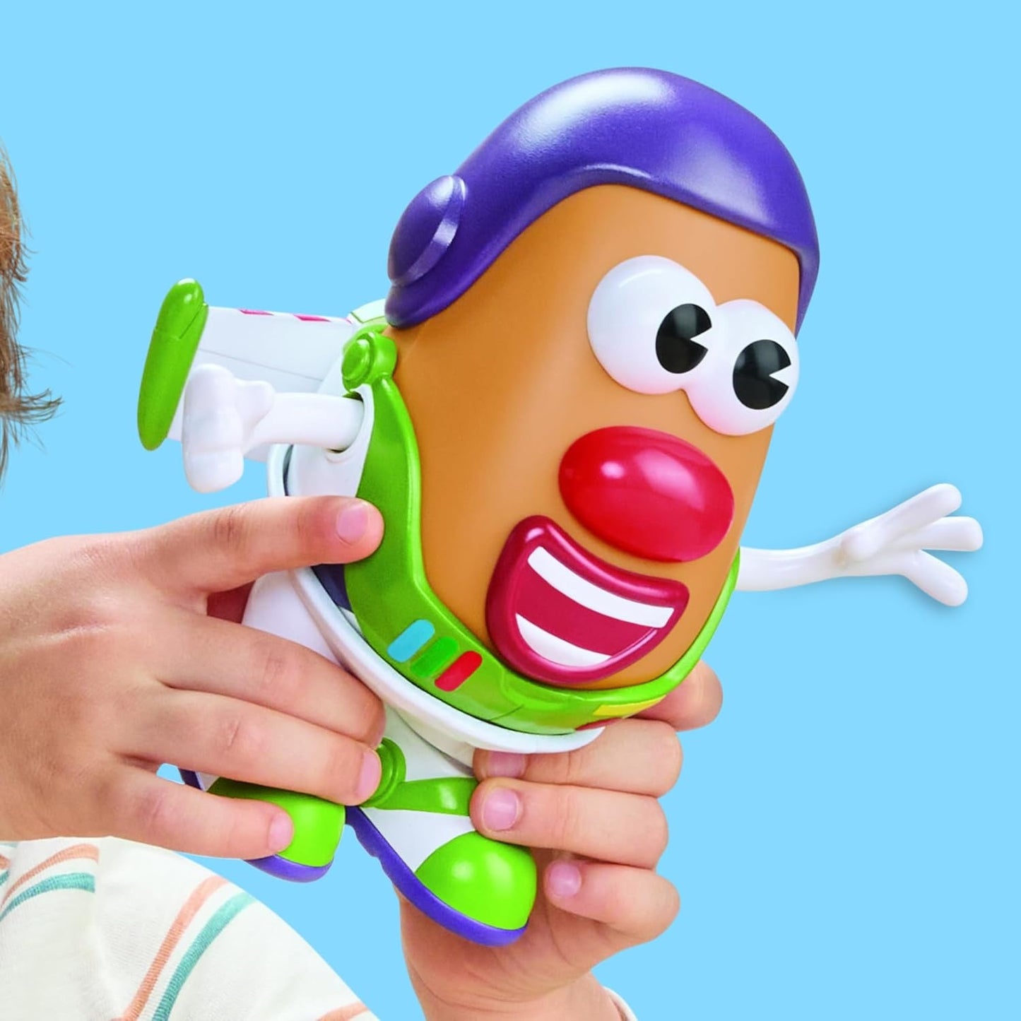 Potato Head Toy Story 5 Buzz Spudyear Set with 1 Potato Body and 11 Accessories, Toddler and Preschool Toys for Girls and Boys Ages 2+