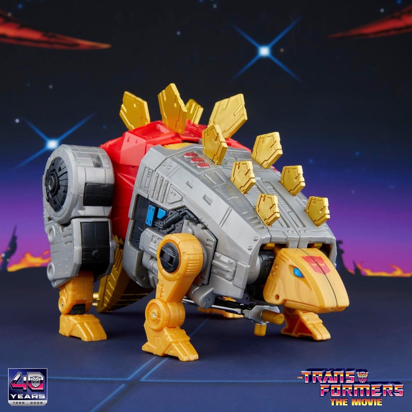 Transformers Studio Series The The Movie Dinobot Snarl, Leader Class 8-Inch Converting Action Figure, Robot Toys for Ages 8+