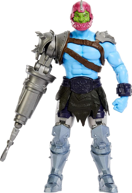 Masters of the Universe Feature Action Figure Cannon Transform Trap Jaw, Twist & Release Move, 5.5 Inch, 2026 Movie Accurate Villain Toy