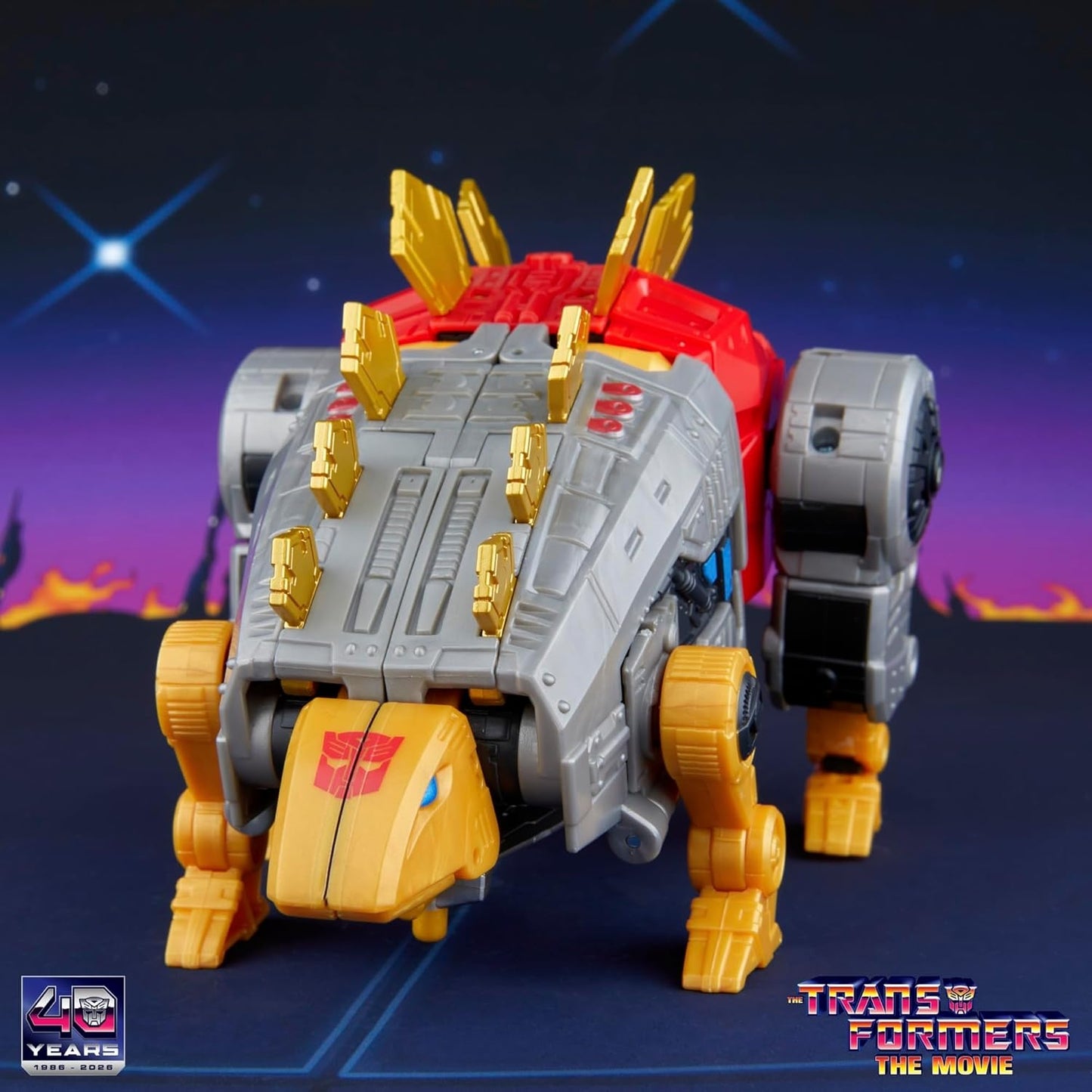 Transformers Studio Series The The Movie Dinobot Snarl, Leader Class 8-Inch Converting Action Figure, Robot Toys for Ages 8+