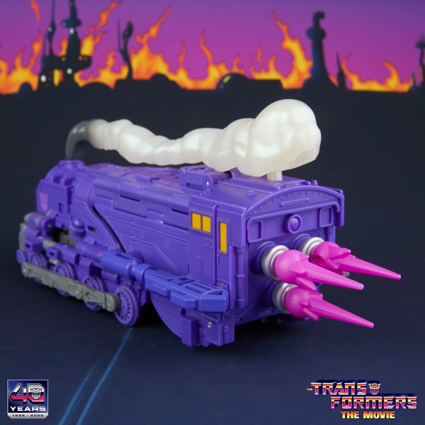 Transformers Studio Series The The Movie Astrotrain, Leader Class 6.75-Inch Converting Action Figure, Robot Toys for Ages 8+