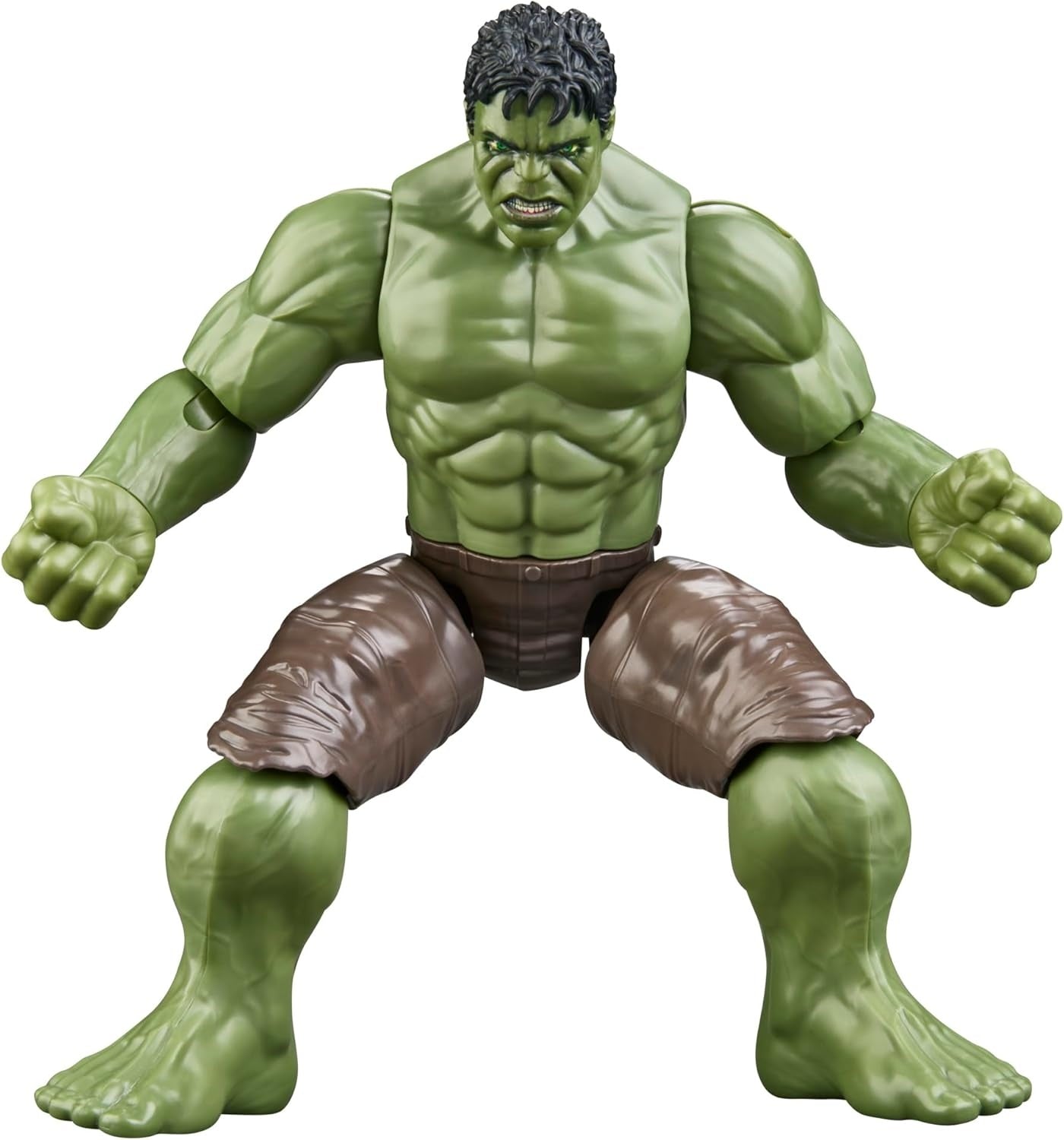 Marvel Spider-Man: Brand New Day Titan Series Hulk Action Figure, 11.7-Inches, Super Hero Toys for Kids, Ages 4+