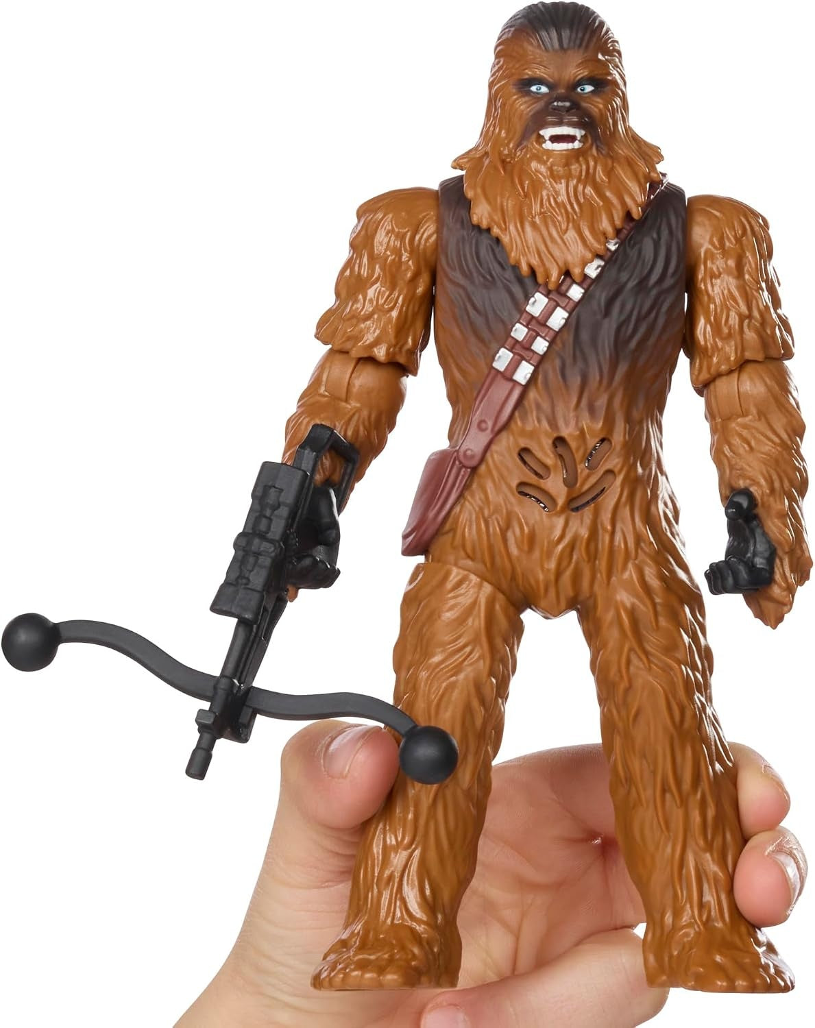 STAR WARS Chewbacca Action FX, 6-Inch Action Figure with Sound Effects, Interactive Toys for Boys & Girls Ages 4+