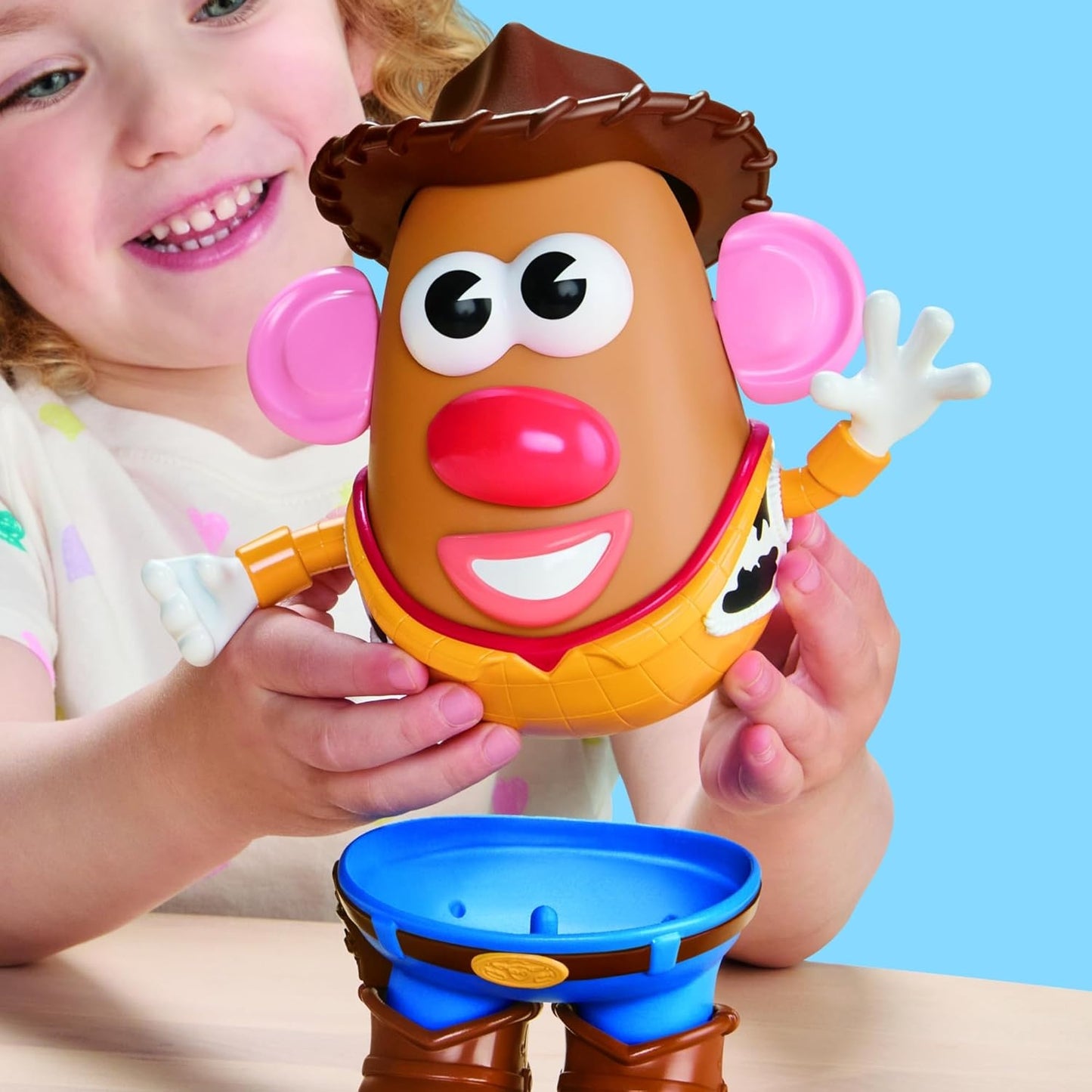 Potato Head Toy Story 5 Woody Tater Set with 1 Potato Body and 12 Accessories, Toddler and Preschool Toys for Girls and Boys Ages 2+