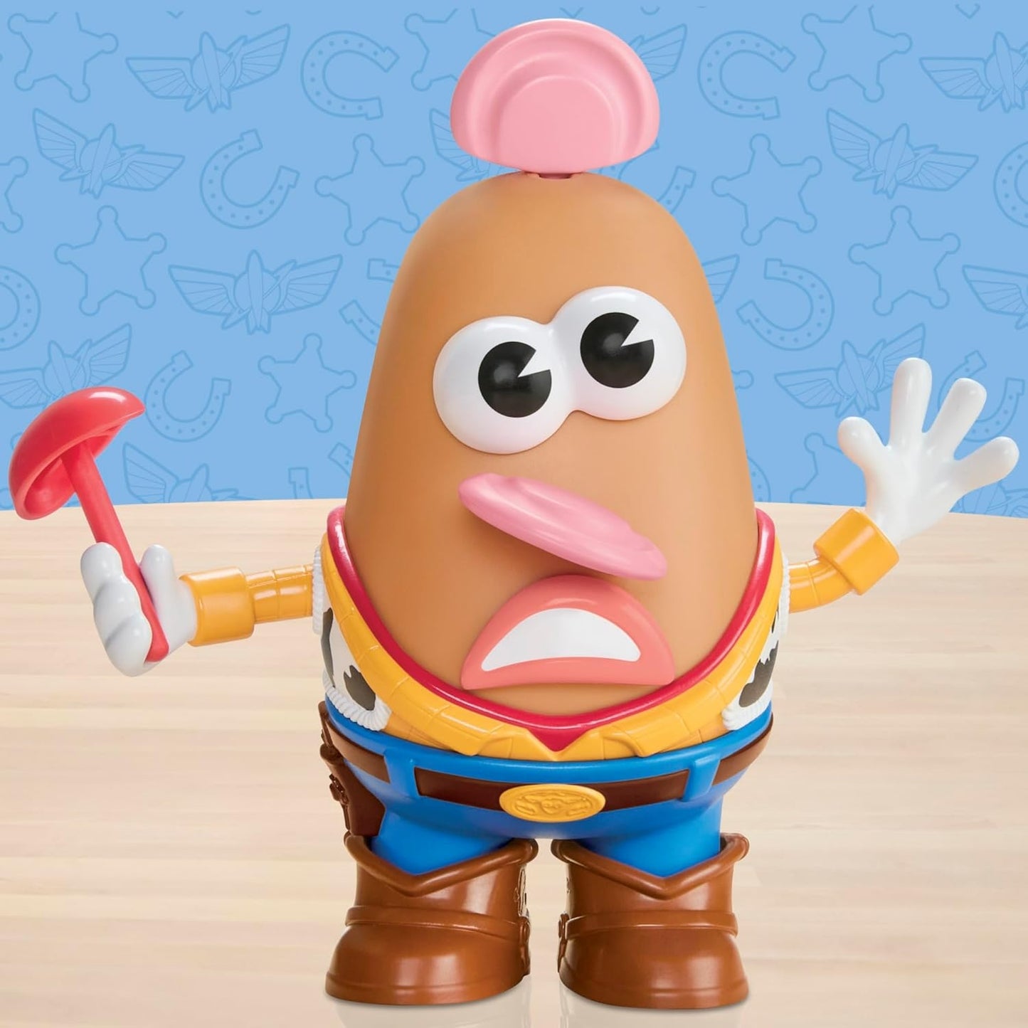 Potato Head Toy Story 5 Woody Tater Set with 1 Potato Body and 12 Accessories, Toddler and Preschool Toys for Girls and Boys Ages 2+