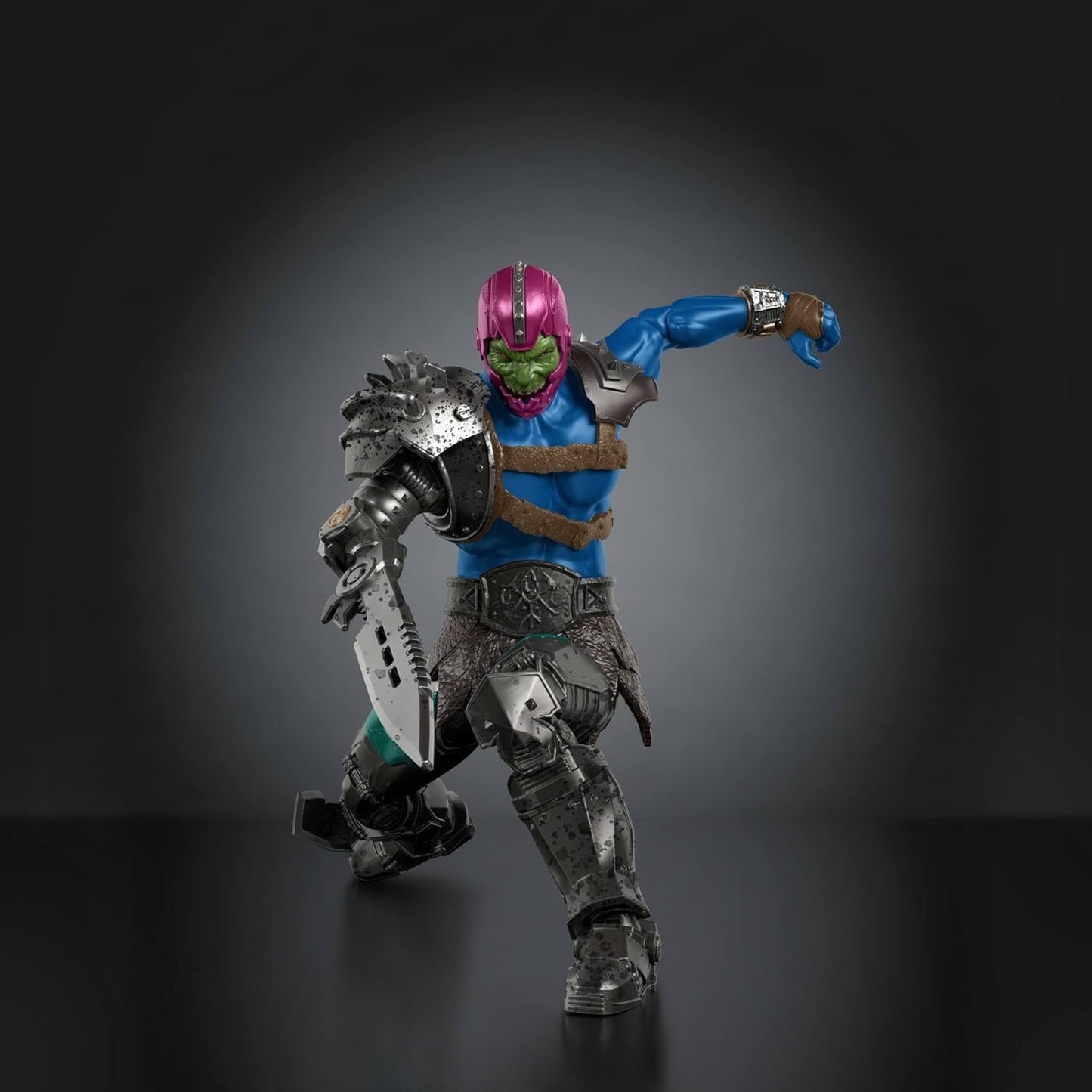 Masters of the Universe Action Figure Chronicles Trap Jaw, 6.5 Inch 2026 Movie Accurate Villain, Deluxe Articulation 30 Points, Arm Hook