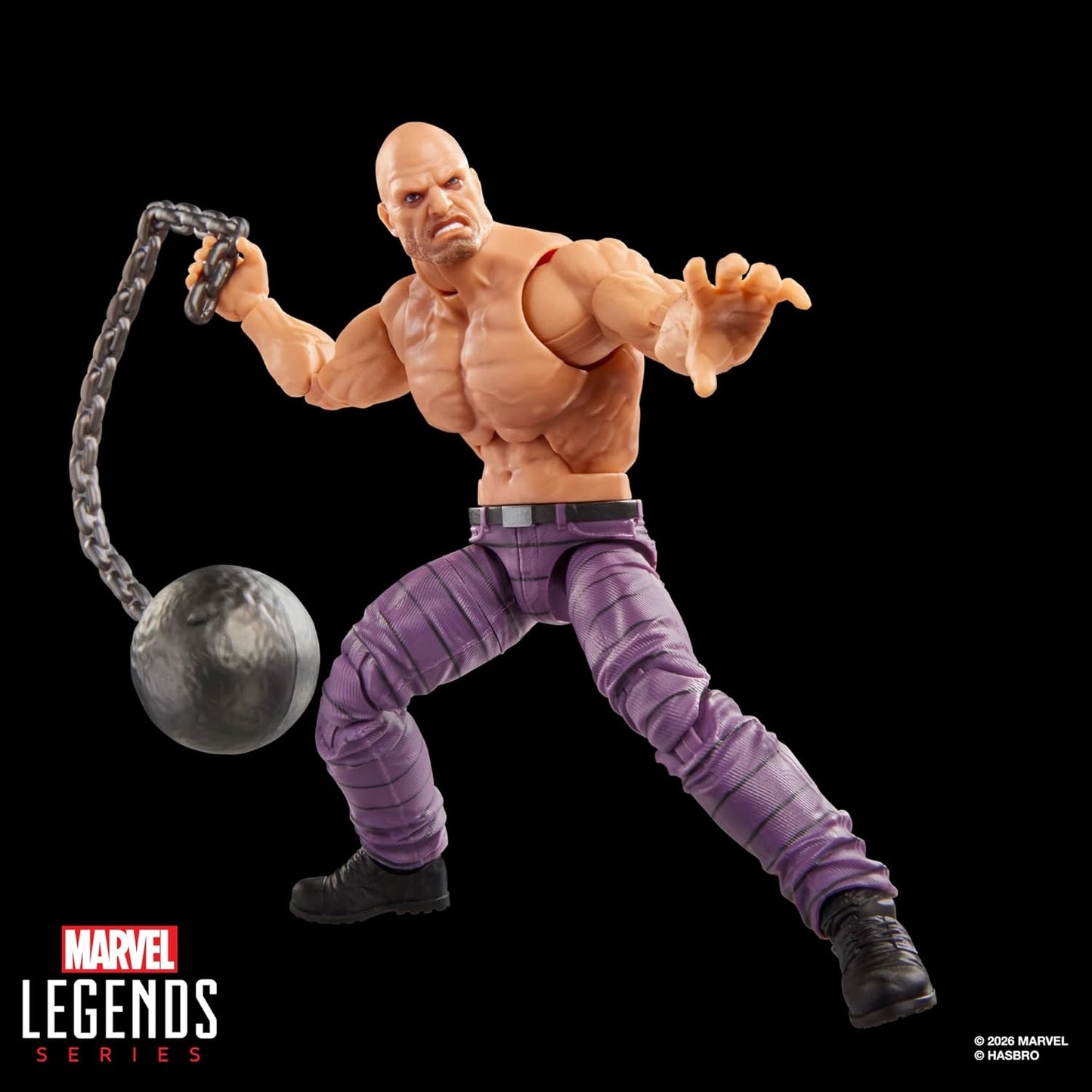 Marvel Legends Series Secret Wars Absorbing Man, Retro Comics Collectible 6 Inch Action Figure with Lenticular Shield | Retro Comics Collectible, Lenticular Shield
