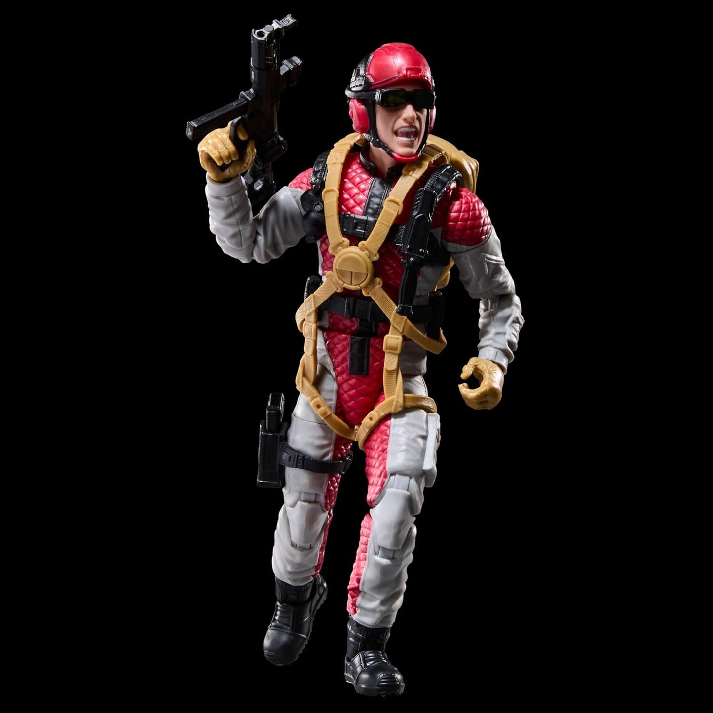G.I. Joe Classified Series Retro Cardback David “Crazylegs” Thomas, Collectible 6 Inch Action Figure with 8 Accessories