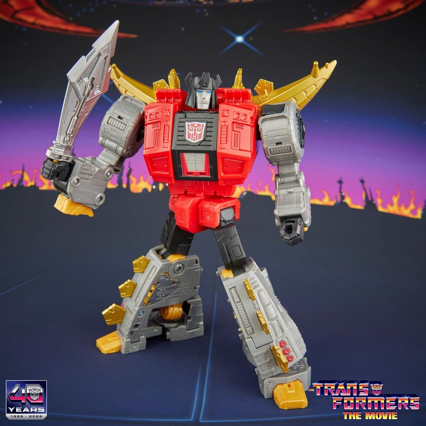 Transformers Studio Series The The Movie Dinobot Snarl, Leader Class 8-Inch Converting Action Figure, Robot Toys for Ages 8+