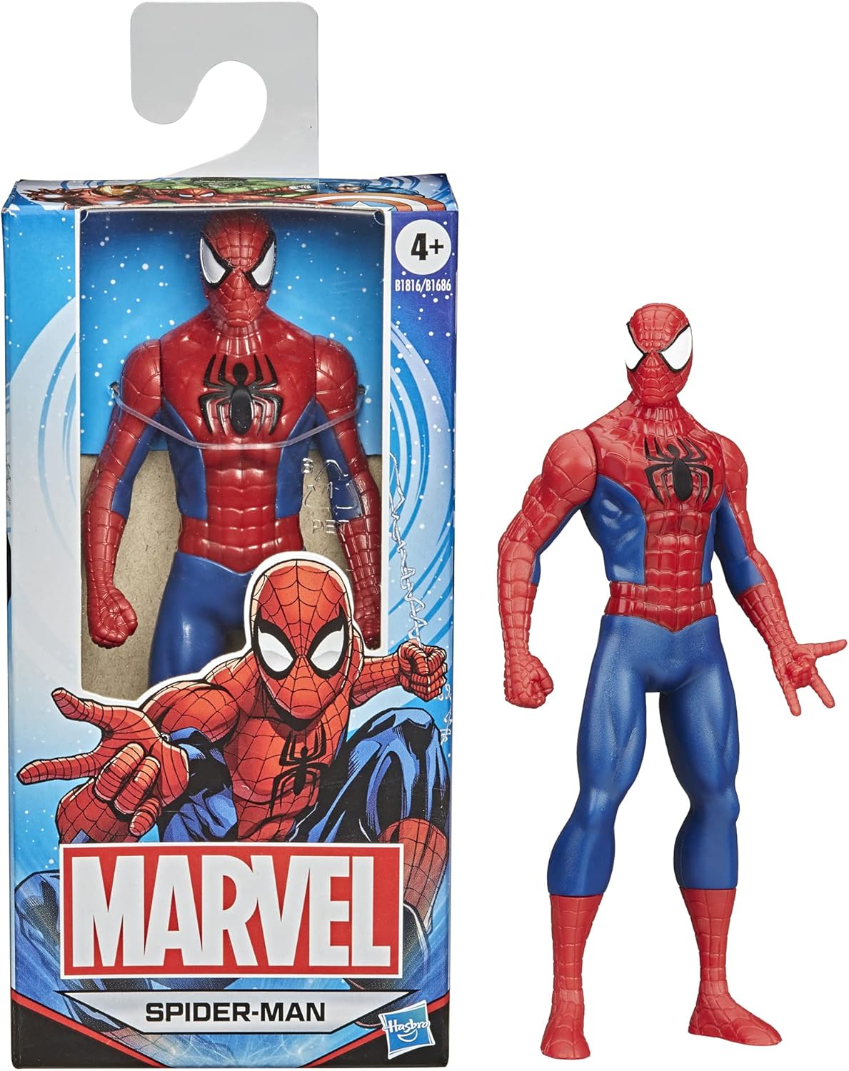 Marvel Classic Spider-Man, 6inch action figure