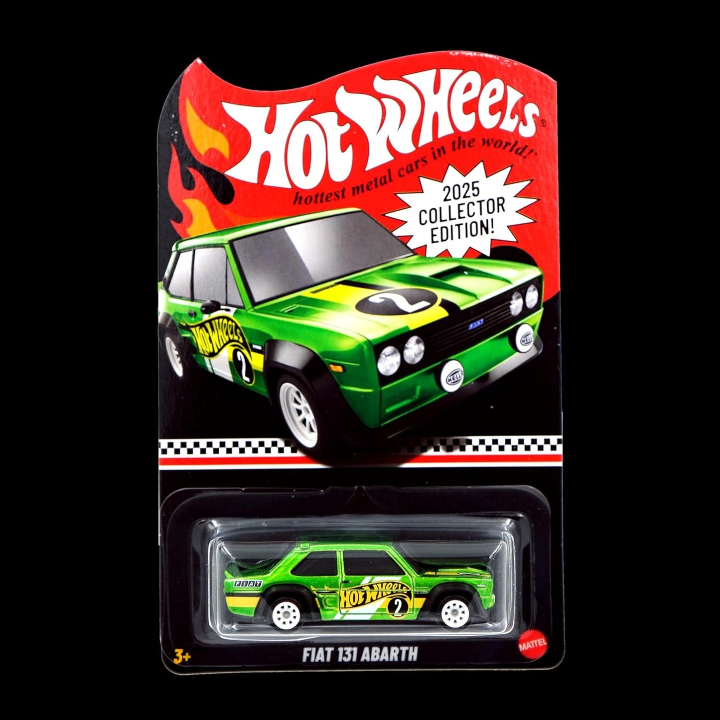 Hot Wheels Collector Edition | Premium Die-Cast Metal Car for Kids & Collectors | Rare One-Time Release Model for Boys | No Restock Limited Edition (Fiat 131 2025)