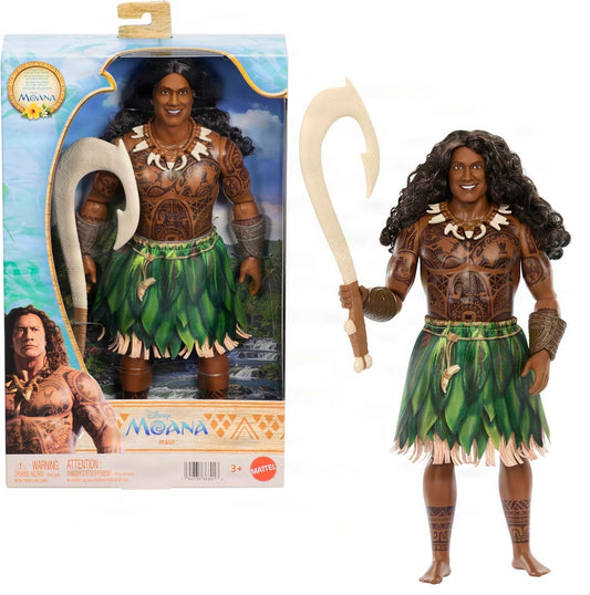 Mattel Disney Toys, Singing Moana Doll with Removable Signature Fashion & 2 Accessories, Sings “How Far I’ll Go” Inspired by Live Action Movie