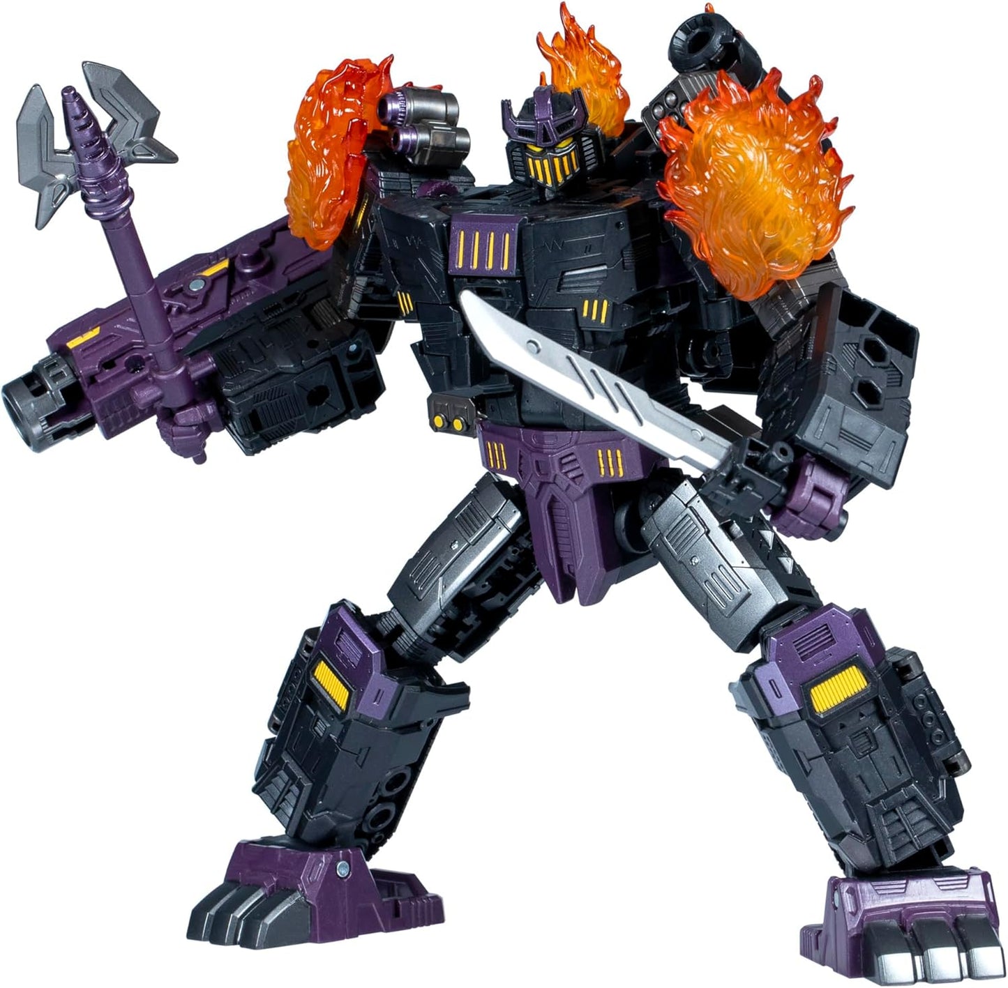 Transformers Age of The Primes Leader Class The Thirteen Megatronus The Fallen, 7.5-inch Converting Action Figure, Boys and Girls Ages 8+