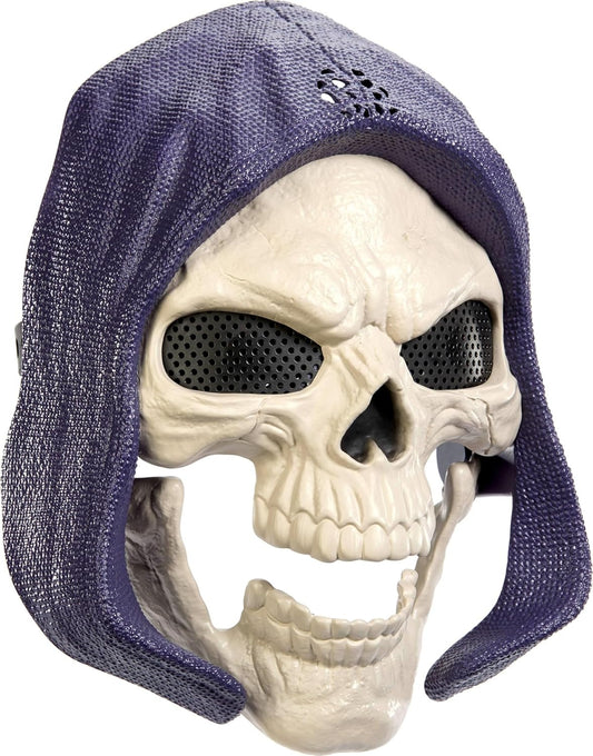 Masters of the Universe Skeletor Mask, 2026 Movie Look Dialogue, Lights & Sounds, Roleplay Costume Head Gear, Super Villain Face Cover