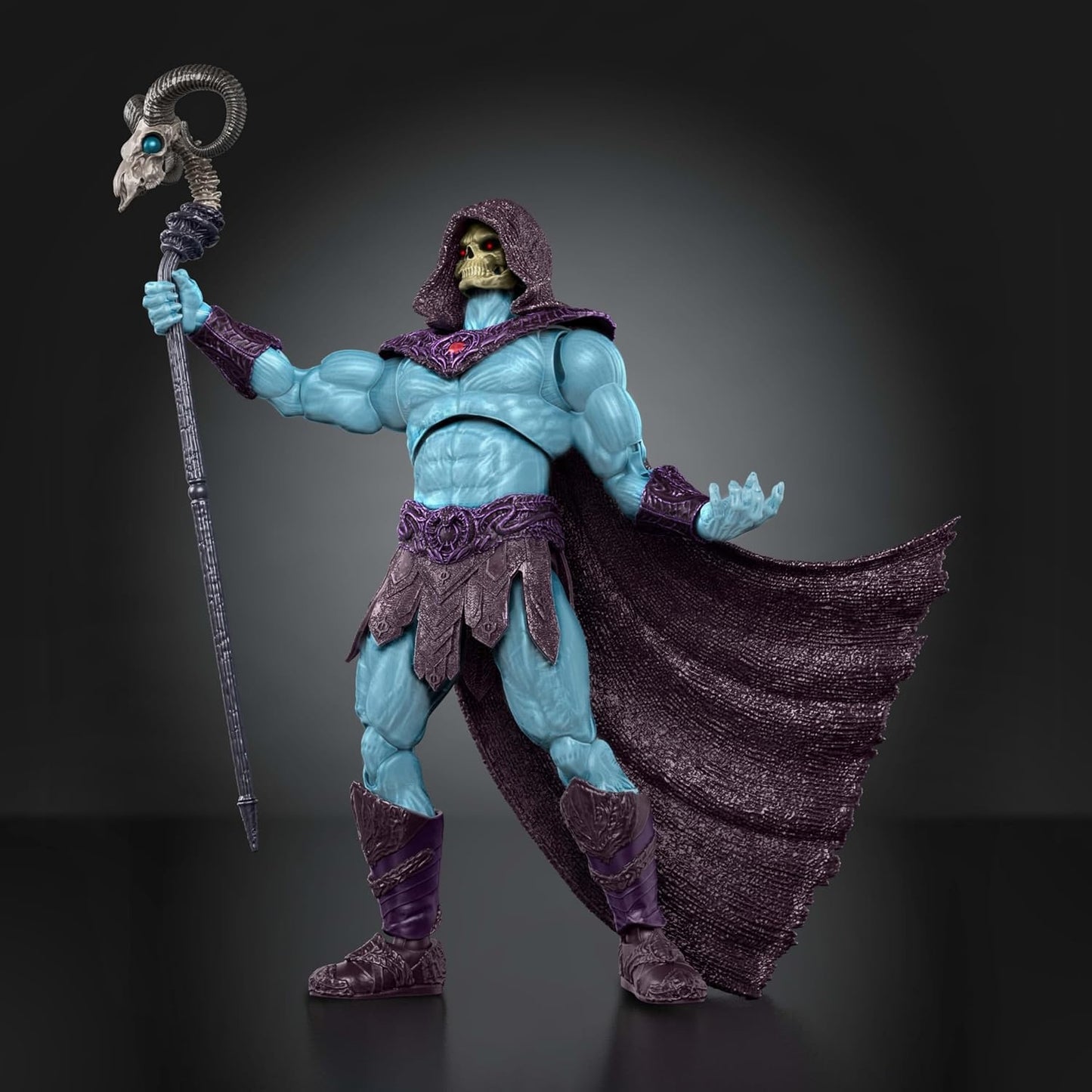 Masters of the Universe Action Figure Chronicles Skeletor, 6.5 Inch Scale 2026 Movie Accurate Villain, Deluxe Articulation, Havoc Staff, Jared Leto