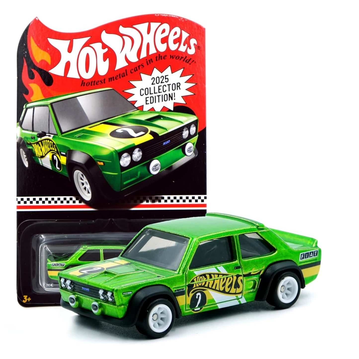 Hot Wheels Collector Edition | Premium Die-Cast Metal Car for Kids & Collectors | Rare One-Time Release Model for Boys | No Restock Limited Edition (Fiat 131 2025)