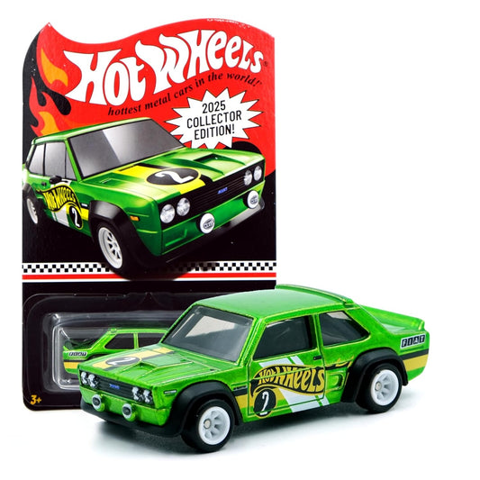 Hot Wheels Collector Edition | Premium Die-Cast Metal Car for Kids & Collectors | Rare One-Time Release Model for Boys | No Restock Limited Edition (Fiat 131 2025)