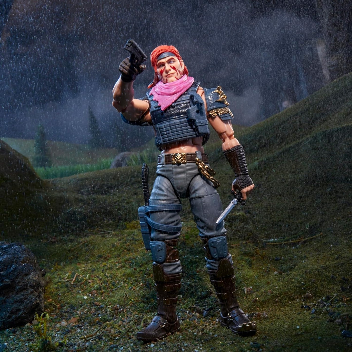 G.I. Joe Classified Series #146, Dreadnok Zandar, Collectible 6 Inch Action Figure with 5 Accessories | G.I. Joe Classified 6 Inch Action Figure Wave 20 - Dreadnok Zandar #146