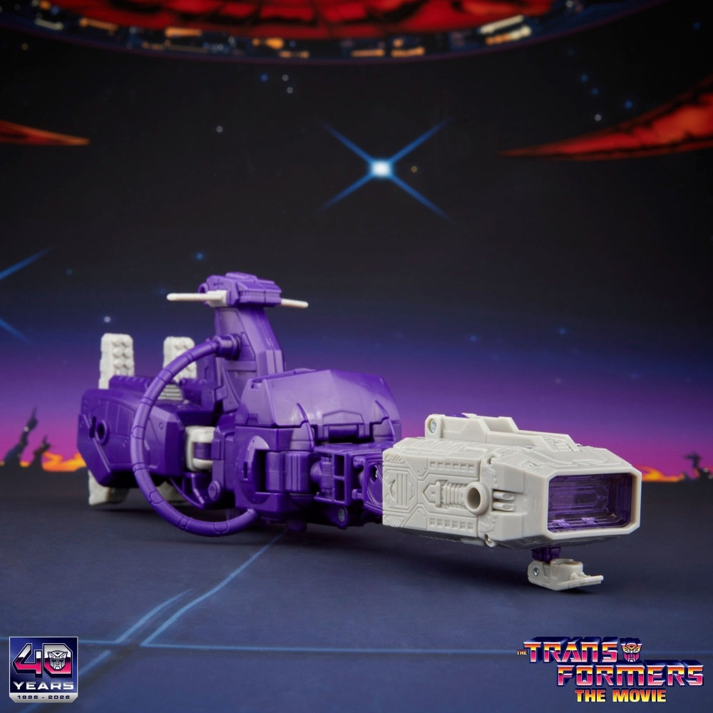 Transformers Studio Series The The Movie Shockwave Voyager Class 6.5-Inch Converting Action Figure, Robot Toys for Ages 8+