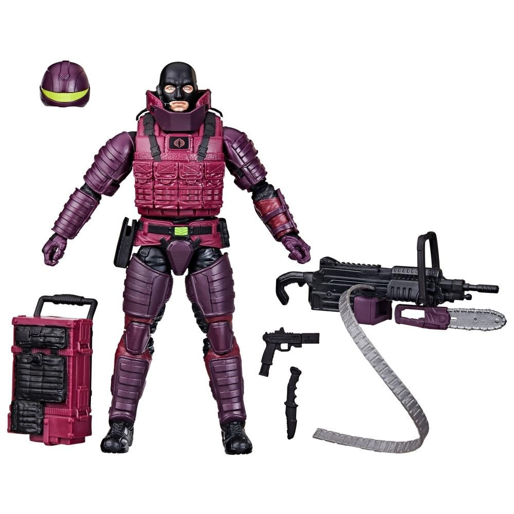 G.I. Joe Classified Series #147, S.A.W.-Viper (Semi-Automatic Weapon), Collectible 6 Inch Action Figure with 9 Accessories | G.I. Joe Classified 6 Inch Action Figure Wave 20 - S.A.W.-Viper (Semi-Automatic Weapon) #147