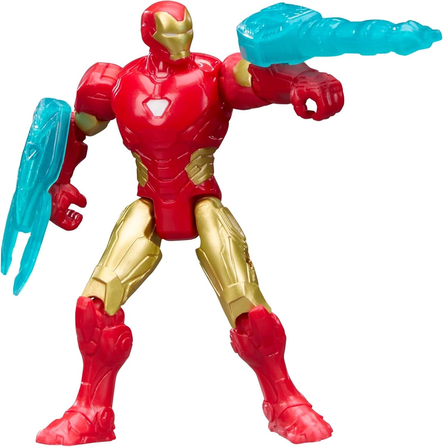 AVENGERS Marvel ActionVerse Iron Man Action Figure & Accessories, 4.5-Inch (11.4 CM) Super Hero Toys & Figures for Kids, Ages 4+