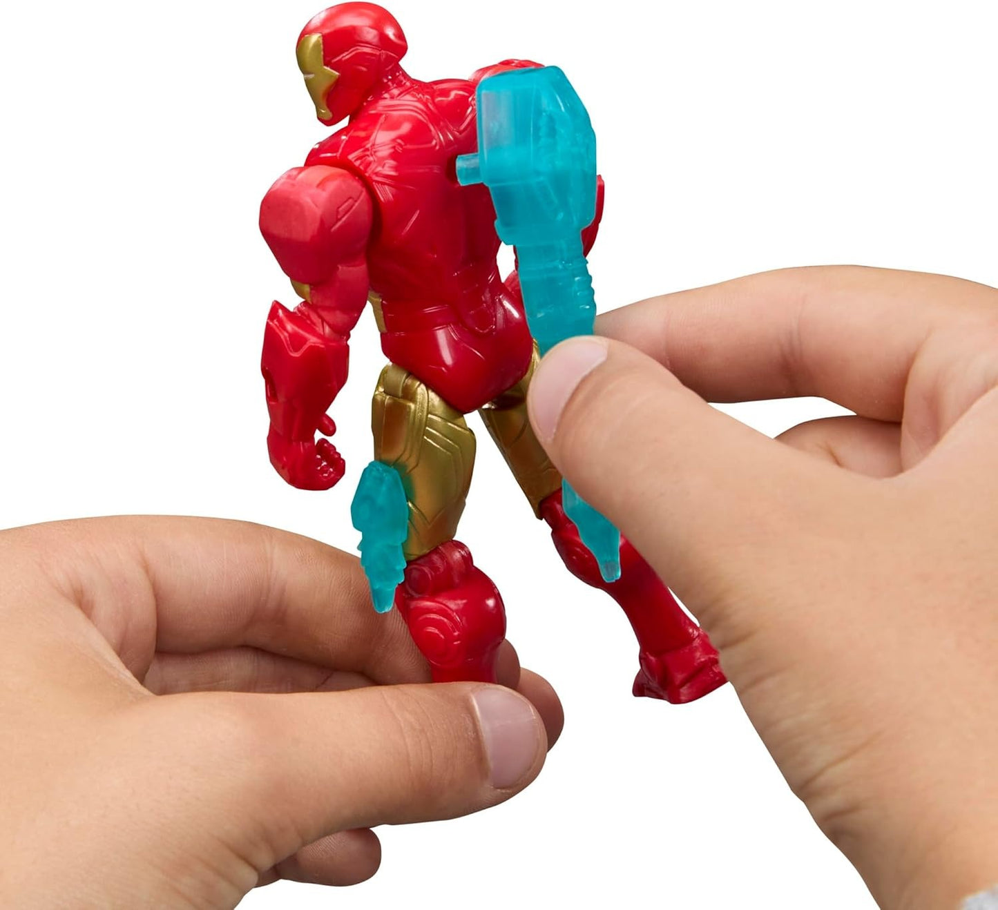 AVENGERS Marvel ActionVerse Iron Man Action Figure & Accessories, 4.5-Inch (11.4 CM) Super Hero Toys & Figures for Kids, Ages 4+
