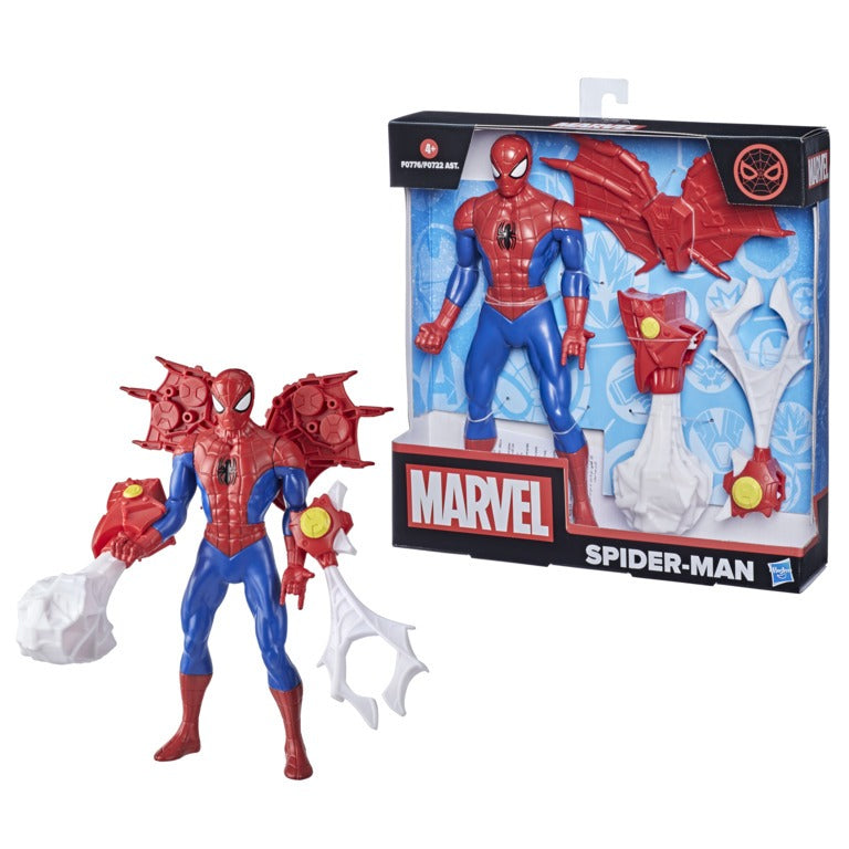 Hasbro Marvel Spider Man Toy 9.5-inch Action Super Heroes Figure and Gear