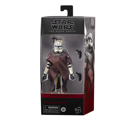 Star Wars The Black Series The Bad batch 6 Inch Action Figure Box Art Exclusive - Clone Captain Rex