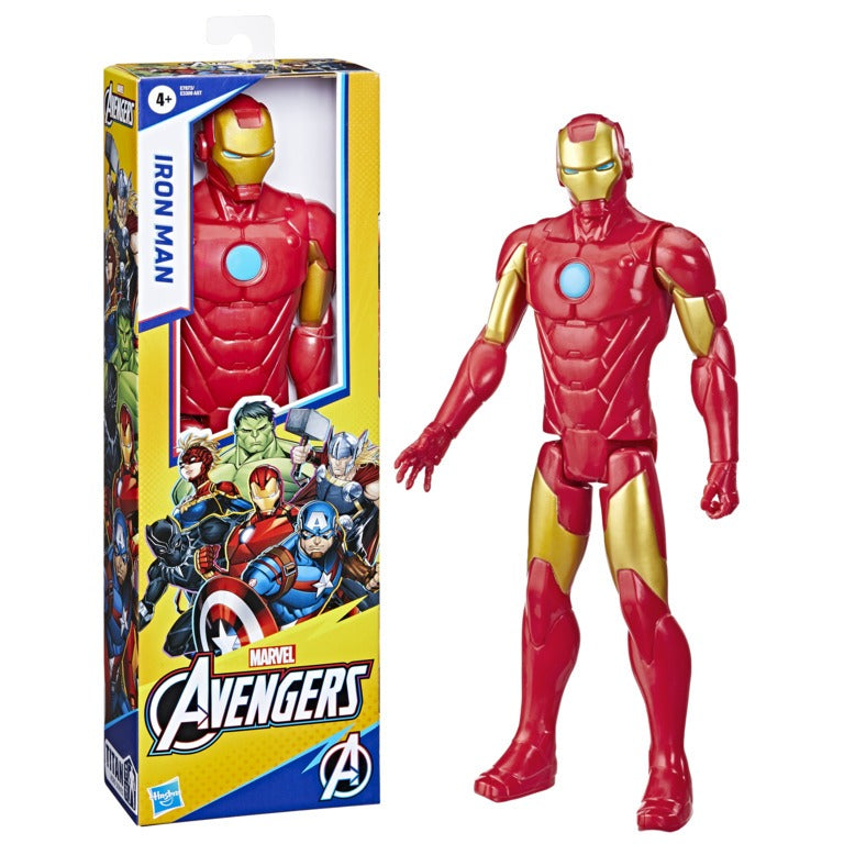 Hasbro Marvel Avengers Titan Hero Series, 12-Inch Iron Man Figure