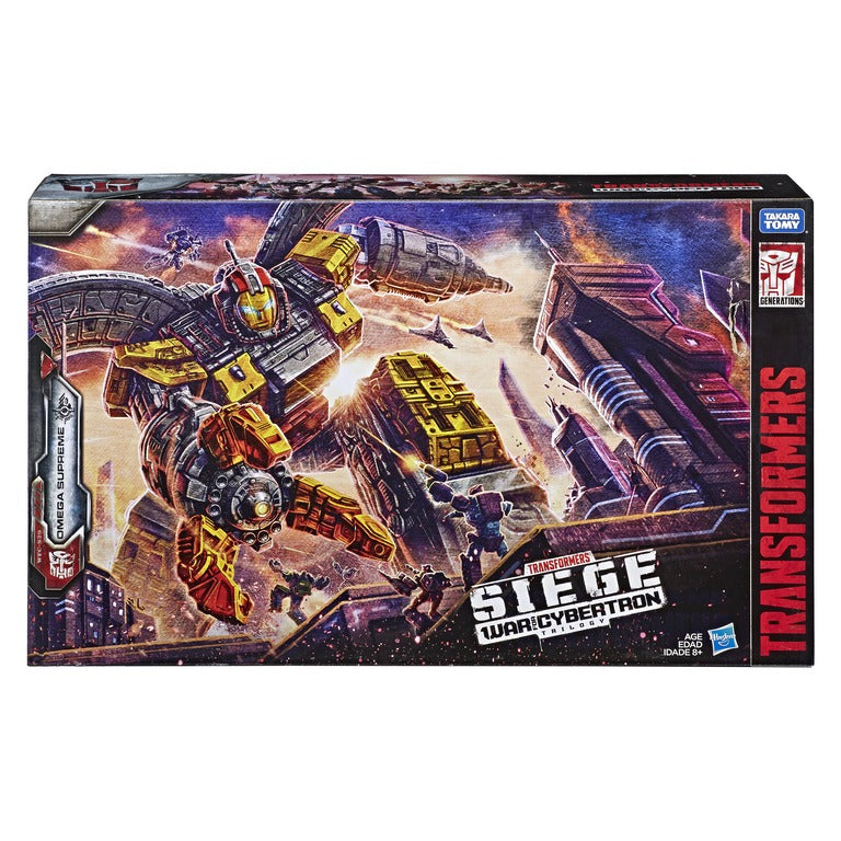 Transformers Toys Generations War for Cybertron Titan WFC-S29 Omega Supreme Action Figure - Converts to Command Center - Adults and Kids Ages 8 and Up, 2-feet