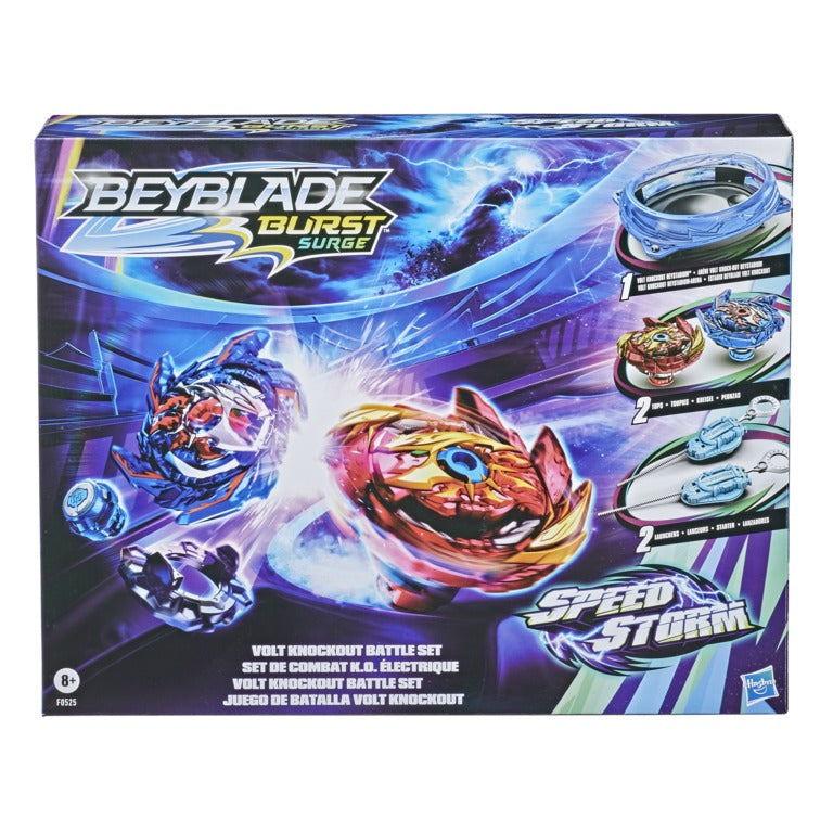 BEYBLADE BURST SPEEDSTORM VOLT KNOCKOUT BATTLE SET