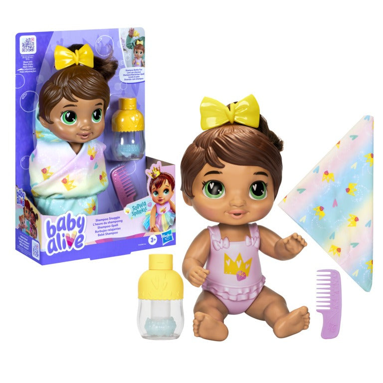 Baby Alive Shampoo Snuggle Sophia Sparkle