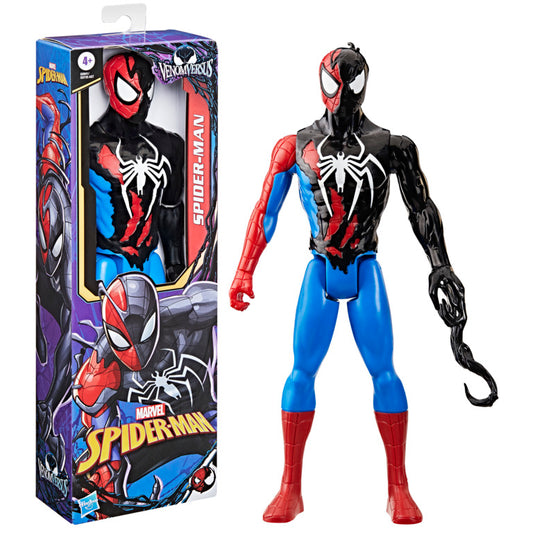 Marvel Spider-Man VenomVersus Titan Hero Series Spider-Man Action Figure, 12-Inch (30 cm) Super Hero Action Figures & Toys for Kids Ages 4+