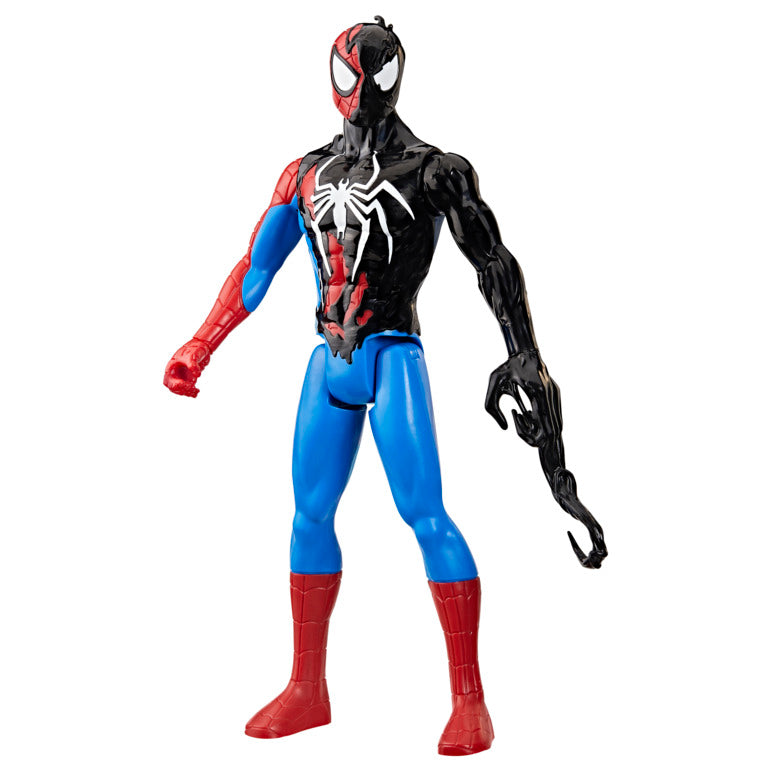 Marvel Spider-Man VenomVersus Titan Hero Series Spider-Man Action Figure, 12-Inch (30 cm) Super Hero Action Figures & Toys for Kids Ages 4+