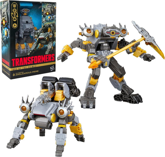 Transformers Age of The Primes The Thirteen Amalgamous Prime, Voyager Class 5.5-Inch Converting Action Figure, Robot Toys for Ages 8+