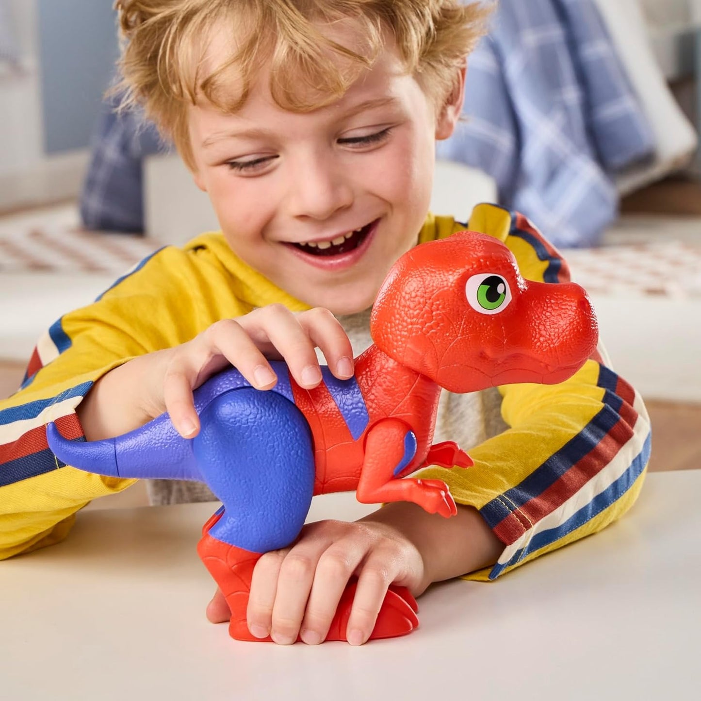 Marvel Spidey and His Amazing Friends Spidey-Rex Supersized Action Figure, 9-Inch (22.8 CM) Super Hero Dinosaurs Toys for Kids, Ages 3+