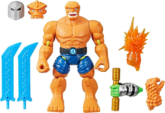MixMashers Marvel’s The Thing Custom Avengers Mix-and-Match Deluxe Action Figure & Accessories, 5-Inch-Scale (12 CM) Super Hero Toys for Kids, Ages 4+