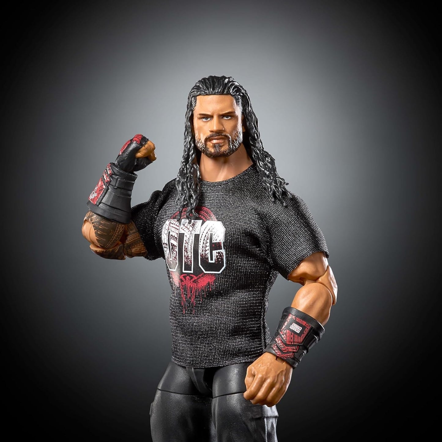 Mattel WWE Elite Action Figure & Accessories, Series #123 Set, 6-inch Collectible Roman Reigns with 25 Articulation Points & Swappable Hands