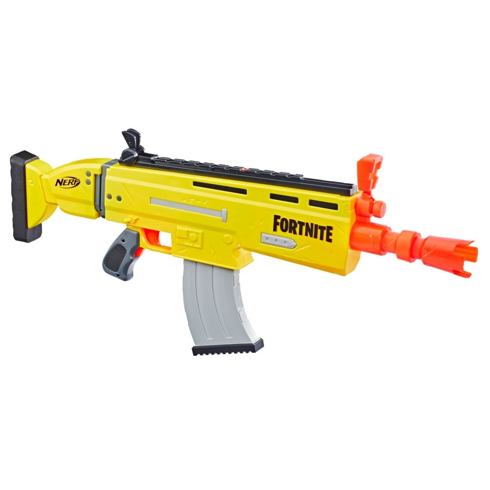 Fortnite AR-L Nerf Elite Dart Blaster - Motorized Toy Blaster, 20 Official Nerf Fortnite Elite Darts, Flip Up Sights - for Youth, Teens, Adults