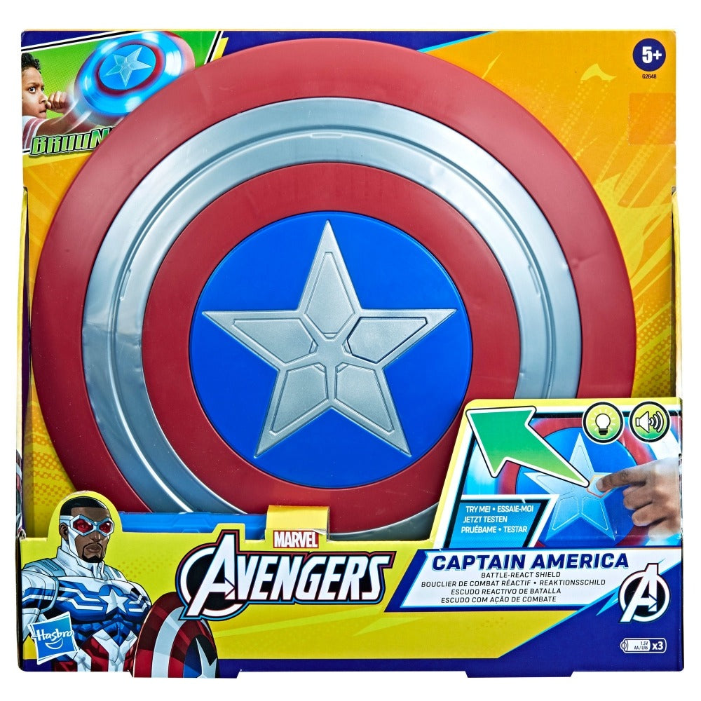 Marvel Avengers Captain America Battle-React Shield