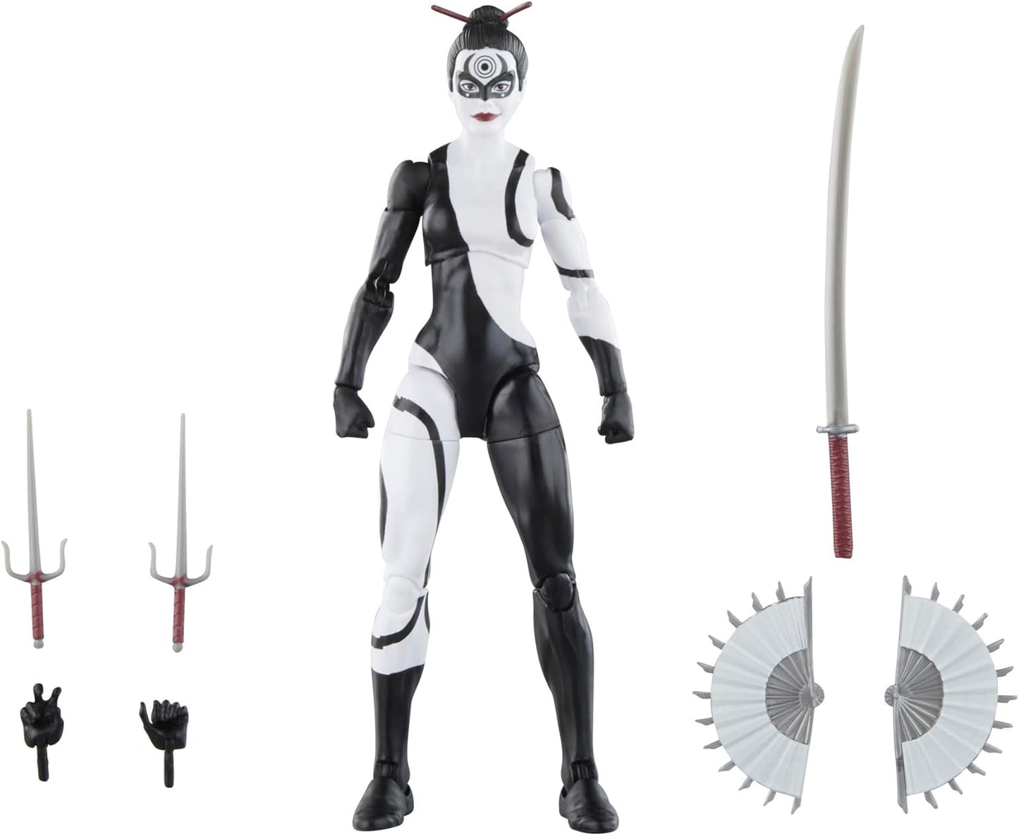 Marvel Hasbro Legends Series Lady Bullseye, Knights Collectible Comics 6 Inch Action Figures, Legends Action Figures