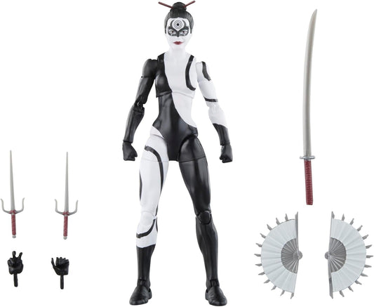 Marvel Hasbro Legends Series Lady Bullseye, Knights Collectible Comics 6 Inch Action Figures, Legends Action Figures