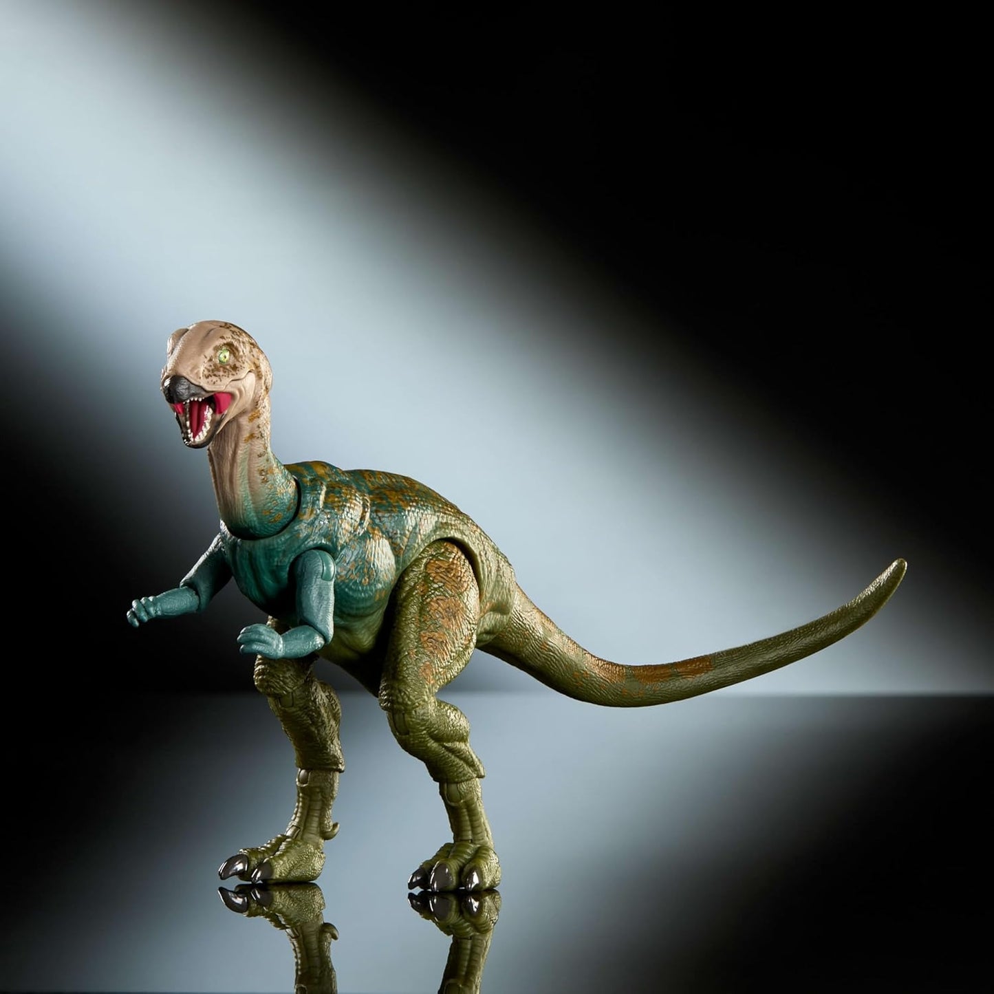 Mattel Jurassic World Hammond Collection Dinosaur Action Figure Dryosaurus, Premium Design with Realistic Eyes, 17 Articulated Joints & Swappable Jaw